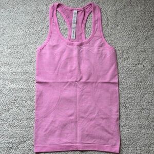 Lululemon Swiftly Racerback Tank Top Pink Size 4